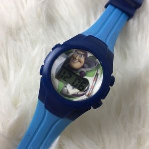 Blue buzz lightyear digital watch